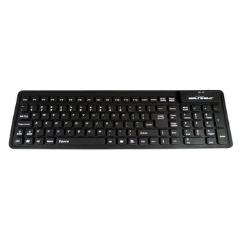 Seal Shield SEAL Flex Medical Grade Washable Keyboard - USB - 107 Keys