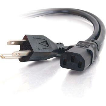 C2G 8ft 16 AWG Universal Power Cord