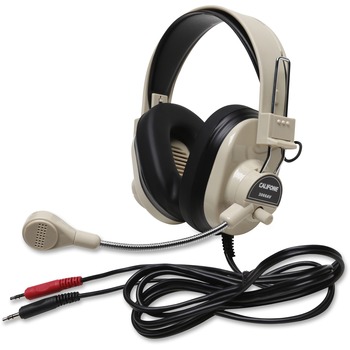 Califone Deluxe Multimedia Stereo Headset - Wired Connectivity - Over-the-head