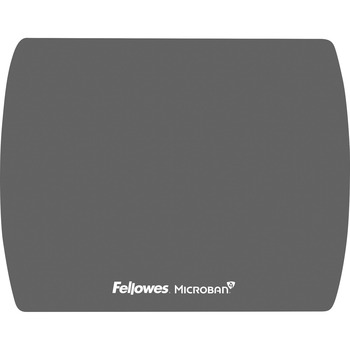 Fellowes Microban Ultra Thin Mouse Pad, 7 in x 9 in x 0.06 in, Graphite