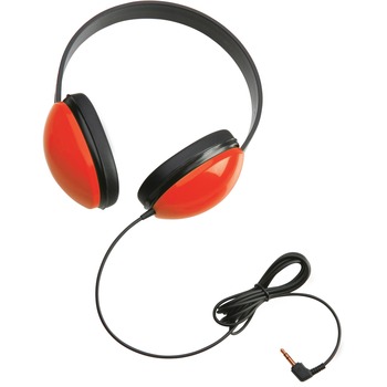 Califone Childrens Lightweight Headphone - Stereo - Mini-phone - Wired - Red