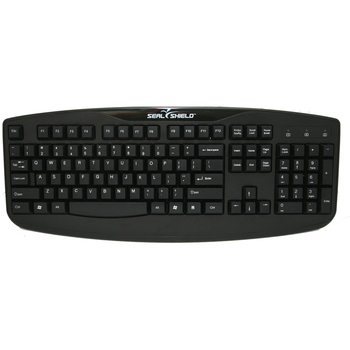 Seal Shield Keyboard - Cable Connectivity - USB Interface - English, French - Membrane Keyswitch