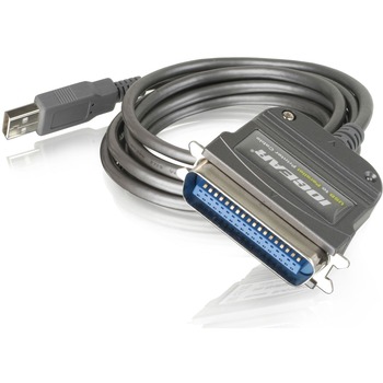 Iogear  USB to Parallel Adapter - Type A Male USB, Centronics Male Parallel - 6ft