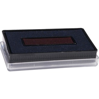 Xstamper ClassiX Replacement Pad, Red, Blue Ink