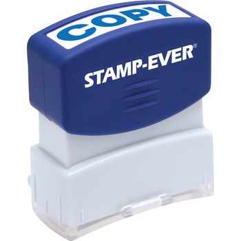 Stamp-Ever Pre-inked Stamp, Message Stamp, &quot;COPY&quot;, Blue