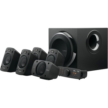 Logitech 5.1 Speaker System - 500 W RMS - DTS, Dolby Digital, 3D Sound