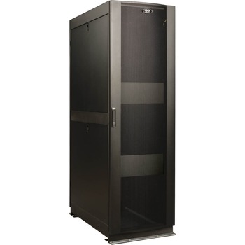 Tripp Lite by Eaton 42U SmartRack Seismic-Certified Standard-Depth Rack Enclosure Cabinet with doors &amp; side panels