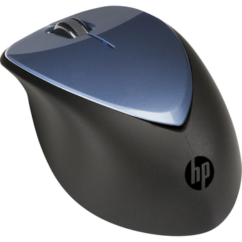 HP x4000 Wireless Mouse (Winter Blue) with Laser Sensor - Laser - Wireless - Radio Frequency - 2.40 GHz - Winter Blue - USB - 1600 dpi - Scroll Wheel - 3 Button(s)