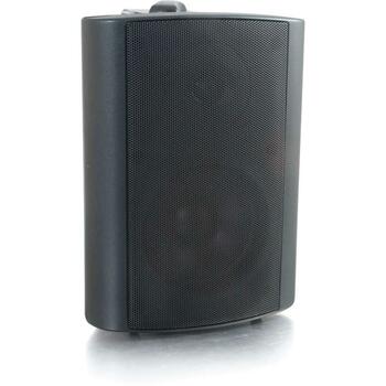 C2G 4in Wall Mount Speaker - Black (Each) - 100 Hz to 20 kHz - 8 Ohm