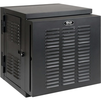 Tripp Lite by Eaton SmartRack 12U Switch-Depth Wall-Mount Small Rack Enclosure for Harsh Environments, Hinged Back