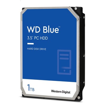 Western Digital Blue 1 TB 3.5-inch SATA 6 Gb/s 7200 RPM PC Hard Drive - 7200rpm - 64 MB Buffer - 2 Year Warranty