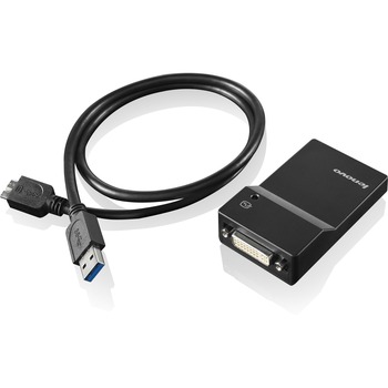Lenovo Graphic Adapter, USB 3.0, DVI
