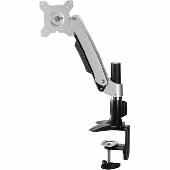 Amer Mounts Articulating Single Monitor Arm, 16.4 in D, White