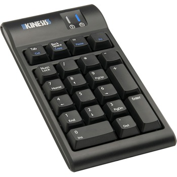 Kinesis Freestyle 2 10-Key Keypad - Cable Connectivity - USB 2.0 Interface - Membrane Keyswitch - Black