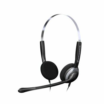 Sennheiser Sennheiser SH 250 Stereo Headset, Wired, 3.28 &#39; Cable, Black/Dark Gray