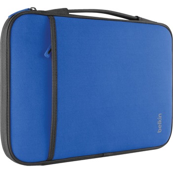 Belkin Carrying Case (Sleeve) for 11 in Chromebook, 8 in Height x 12.6 in Width x 0.8 in Depth, Blue