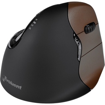 Evoluent Verticalmouse Small Wireless Mouse, Radio Frequency, 6 Button(s), Right-handed Only