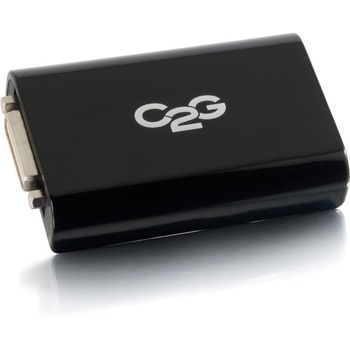 C2G USB to DVI Adapter - USB 3.0 to DVI-D External Video Card - Black