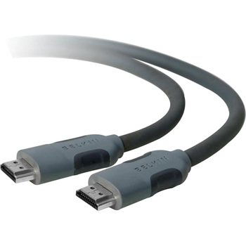 Belkin HDMI Audio/Video Cable, 10 ft, HDMI Digital Audio/Video Male to HDMI Digital Audio/Video Male