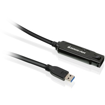 Iogear USB 3.0 BoostLinq, 33 &#39; USB Data Transfer Cable for Webcam, Printer, Hard Drive, PC