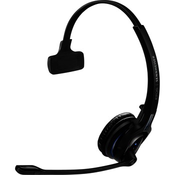 Sennheiser MB Pro 1 UC ML Headset - Mono - Wireless - Bluetooth - 82 ft - 150 Hz - 15 kHz - Over-the-head - Monaural - Circumaural - Noise Cancelling Microphone