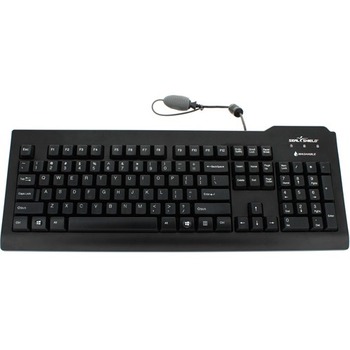 Seal Shield Silver Seal Waterproof Keyboard, Cable Connectivity, Black