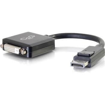 C2G 8in DisplayPort to DVI Adapter Converter