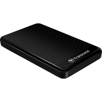 Transcend StoreJet 25A3 2 TB Portable Hard Drive - 2.5&quot; External - SATA - Black - USB 3.0 - 3 Year Warranty