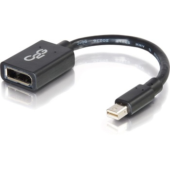 C2G 6in Mini DisplayPort to DisplayPort Adapter Converter