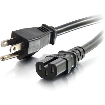 C2G 6&#39; 14AWG 125 Volt Power Cord (NEMA 5-15P to IEC C15)