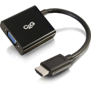 C2G 8in HDMI to VGA Adapter Converter Dongle