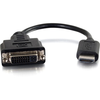 C2G 8in HDMI to DVI Adapter Converter Dongle