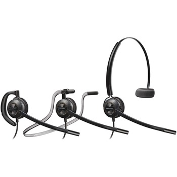 Plantronics&#174; EncorePro 540 Customer Service Headset, Mono, Wired, Noise Cancelling Microphone