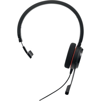 Jabra Evolve 20 UC Mono Headset, Wired, Noise Canceling