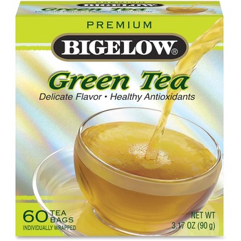 Bigelow Premium Blend Green Tea, 3.17 oz per Box, 60/Box