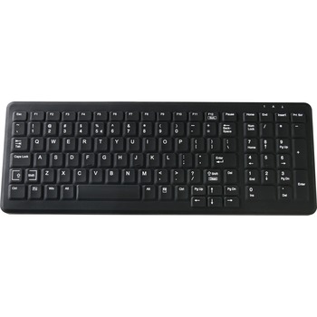 TG3 Electronics Keyboard - Cable Connectivity - USB Interface - 103 Key - Scissors Keyswitch - Black