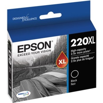 Epson&#174; DURABrite Ultra 220XL Ink Cartridge - Black - Inkjet - High Yield