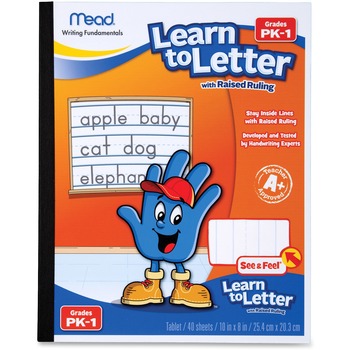 Mead Learn To Letter Writing Book Education Printed Book - Book