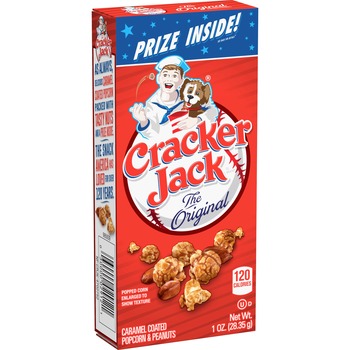 Quaker Oats Cracker Jack Popcorn Snack, Original, 1 oz., 25/CT