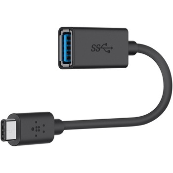 Belkin 3.0 USB-C to USB-A Adapter, 5&quot;