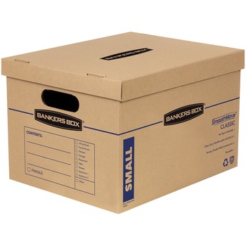 Bankers Box SmoothMove Classic Moving Boxes, 12 in W x 15 in D x 10 in H, 20/Carton