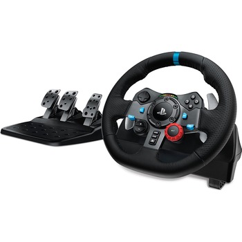 Logitech G29 Driving Force Racing Wheel - Cable - USB - Black