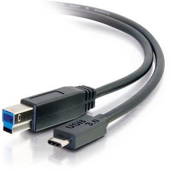 C2G 10ft USB 3.1 Gen 1 USB Type C to USB B Cable M/M
