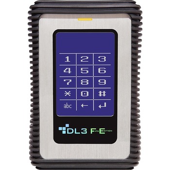 DataLocker DL3 FE (FIPS Edition) 2 TB Encrypted External Hard Drive with RFID Two-Factor Authentication