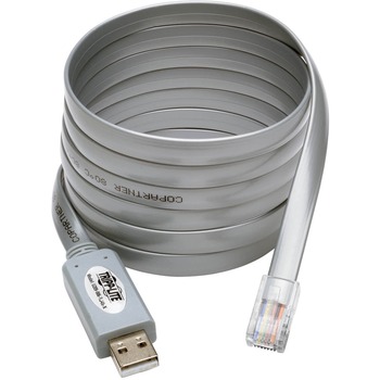 Tripp Lite by Eaton 6&#39; USB to RJ45 Cisco Rollover Cable USB-A to RJ45 M/M