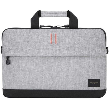 Targus Strata Carrying Case for 15.6&quot; Notebook,  Damage Resistant Interior, Polyester, Pewter/Gray