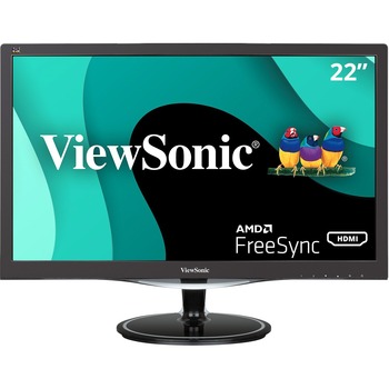 ViewSonic VX2257-mhd 22&quot; Full HD LED LCD Monitor, 16:9, HDMI/VGA/DisplayPort, Black