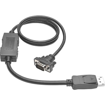 Tripp Lite by Eaton DisplayPort to VGA Adapter, 10 &#39;, Black