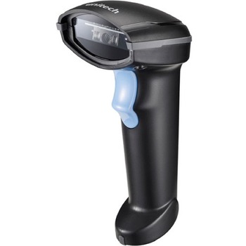 Unitech MS340 Long Range 1D CCD Barcode Scanner With USB Cable, 500 Scans/Second, 15&quot; Scan Distance, Black