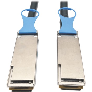 Tripp Lite by Eaton QSFP28 to QSFP28 100GbE Passive DAC Cable (M/M), QSFP-100G-CU2M Compatible, 2M (6.56 ft.)